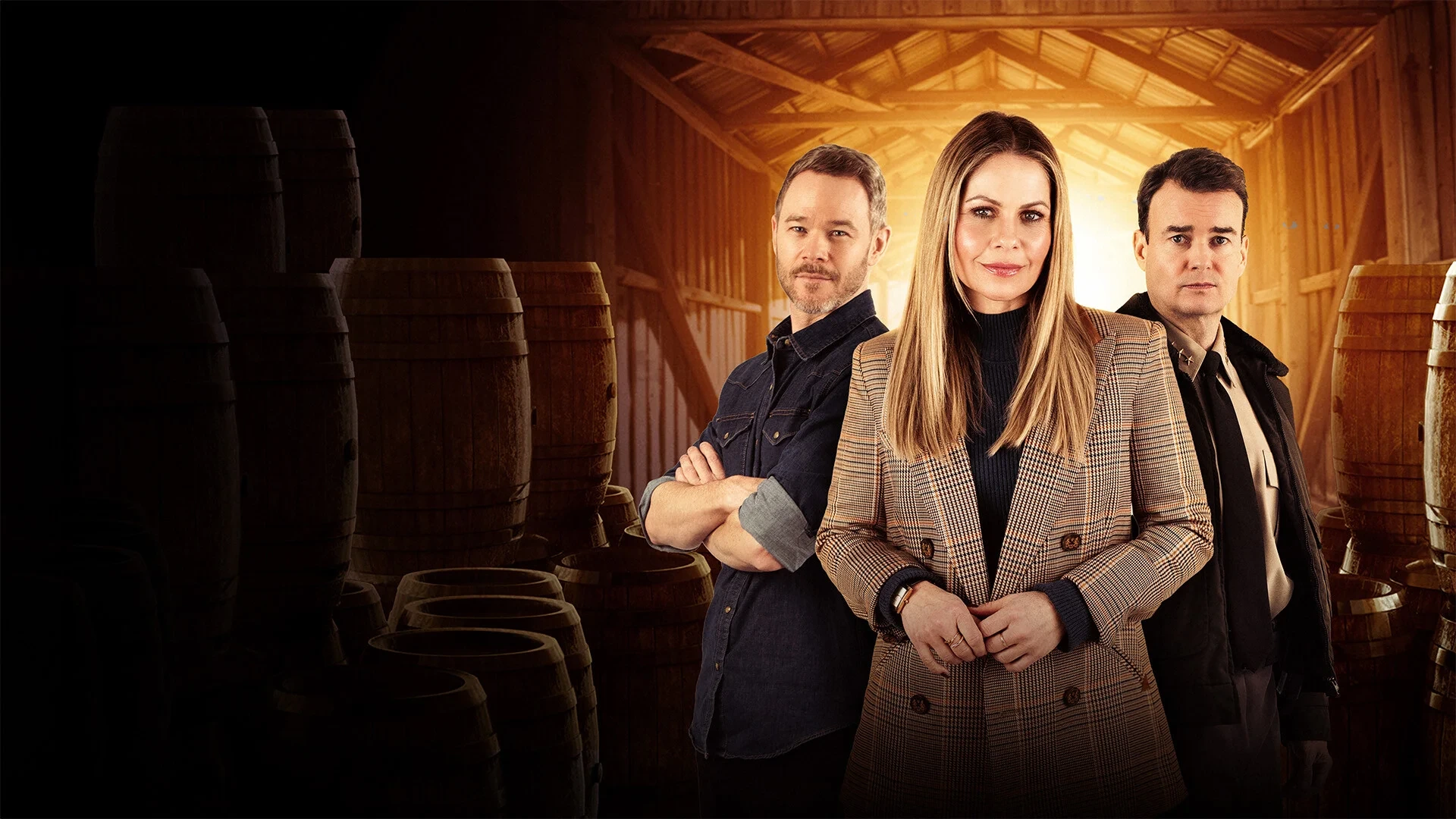 The cast of Ainsley Mysteries
