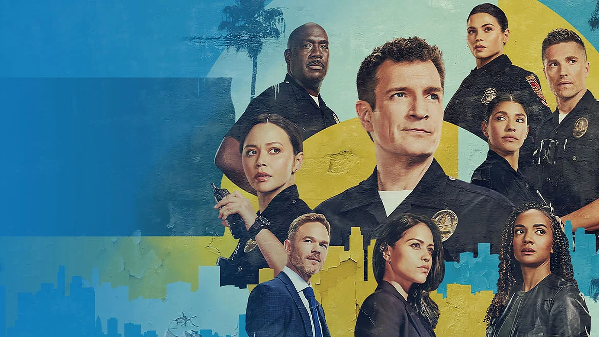 The cast of The Rookie